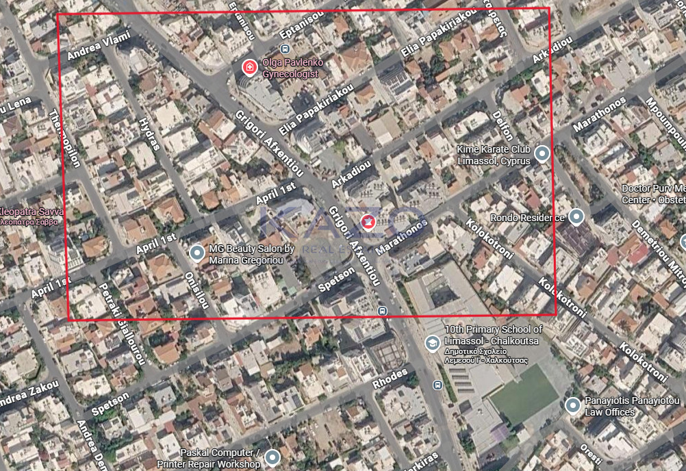 358 m² corner building plot for sale in Mesa Geitonia photo 1