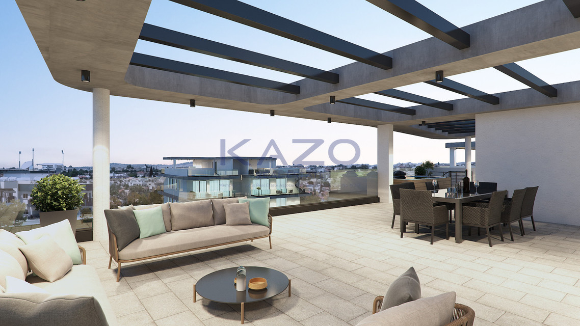 Curated visual reference: Gallery Detail: Modern Livadia Penthouse Apartment With Roof Garden