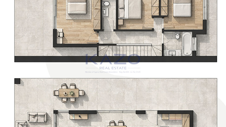 3-bedroom semi-detached house for sale 120 m² in Zygi, Larnaca, Cyprus