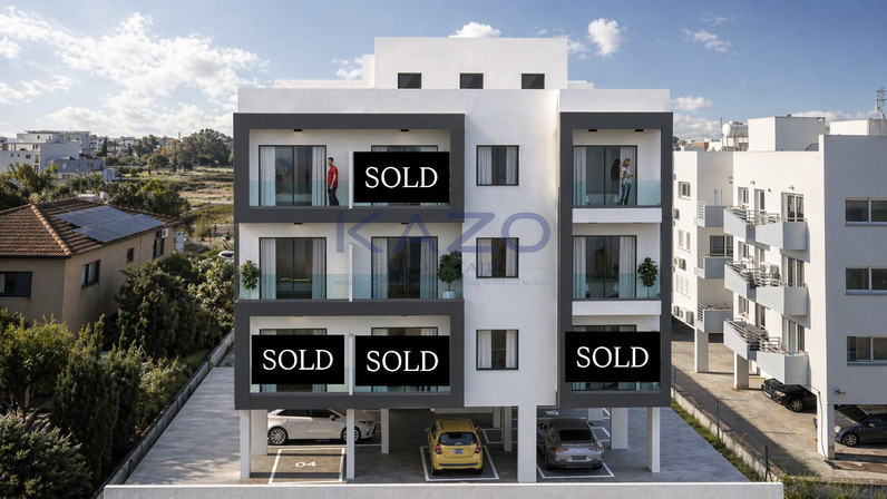 Апартаменты на продажу 55 м² в Agios Nikolaos, Larnaca, Cyprus