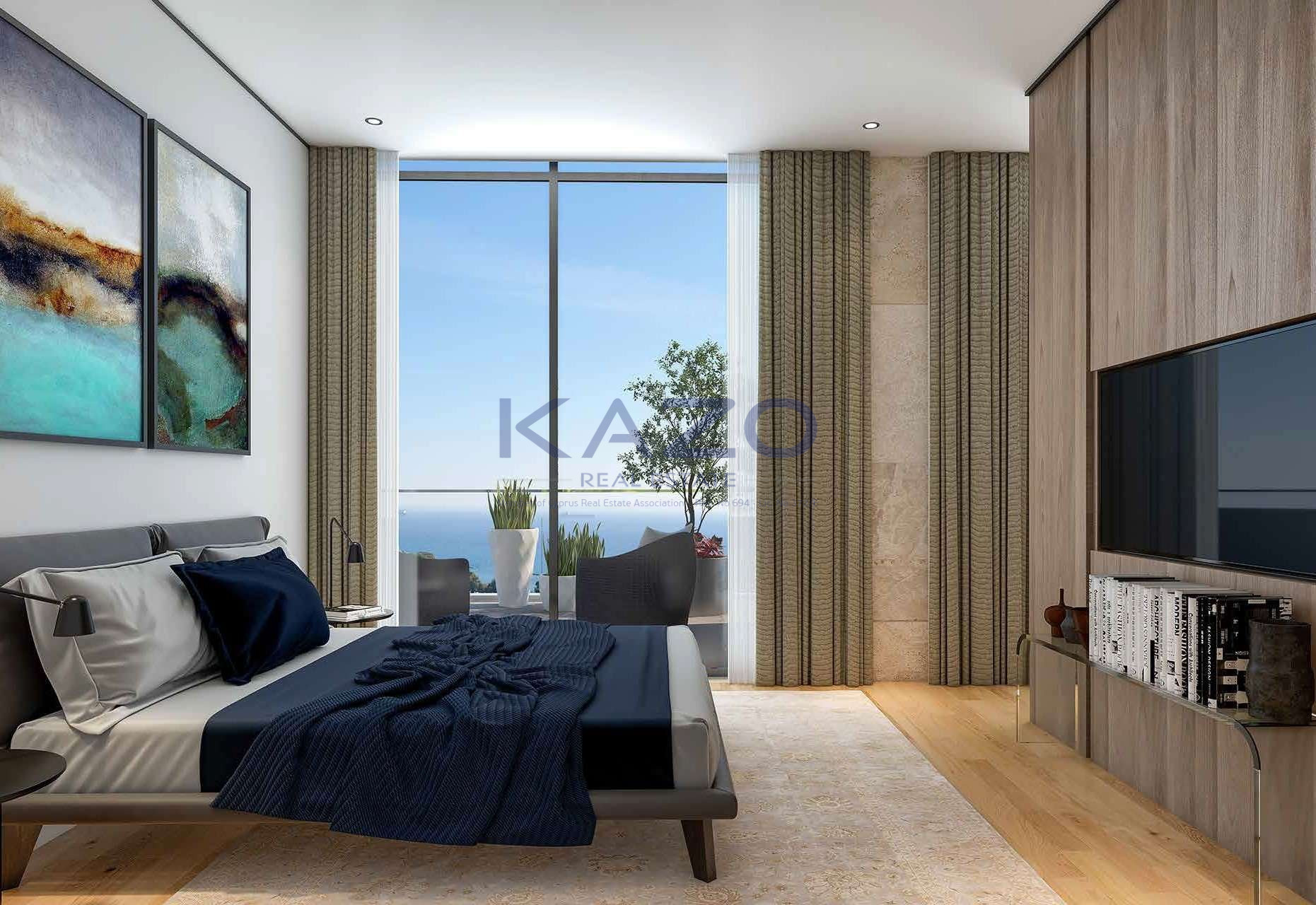 1-bed seafront apartment with sea views in Agios Tychonas photo 3