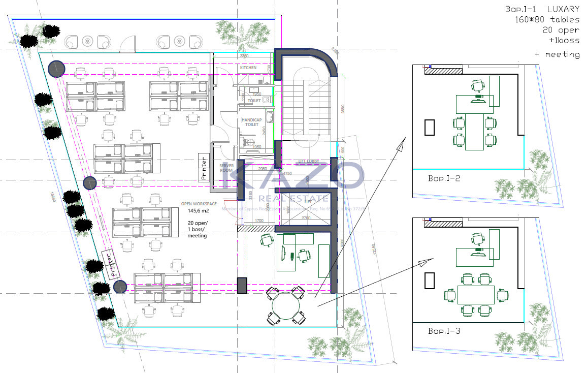 Key-ready 281 m² office in Agia Zoni city centre photo 16