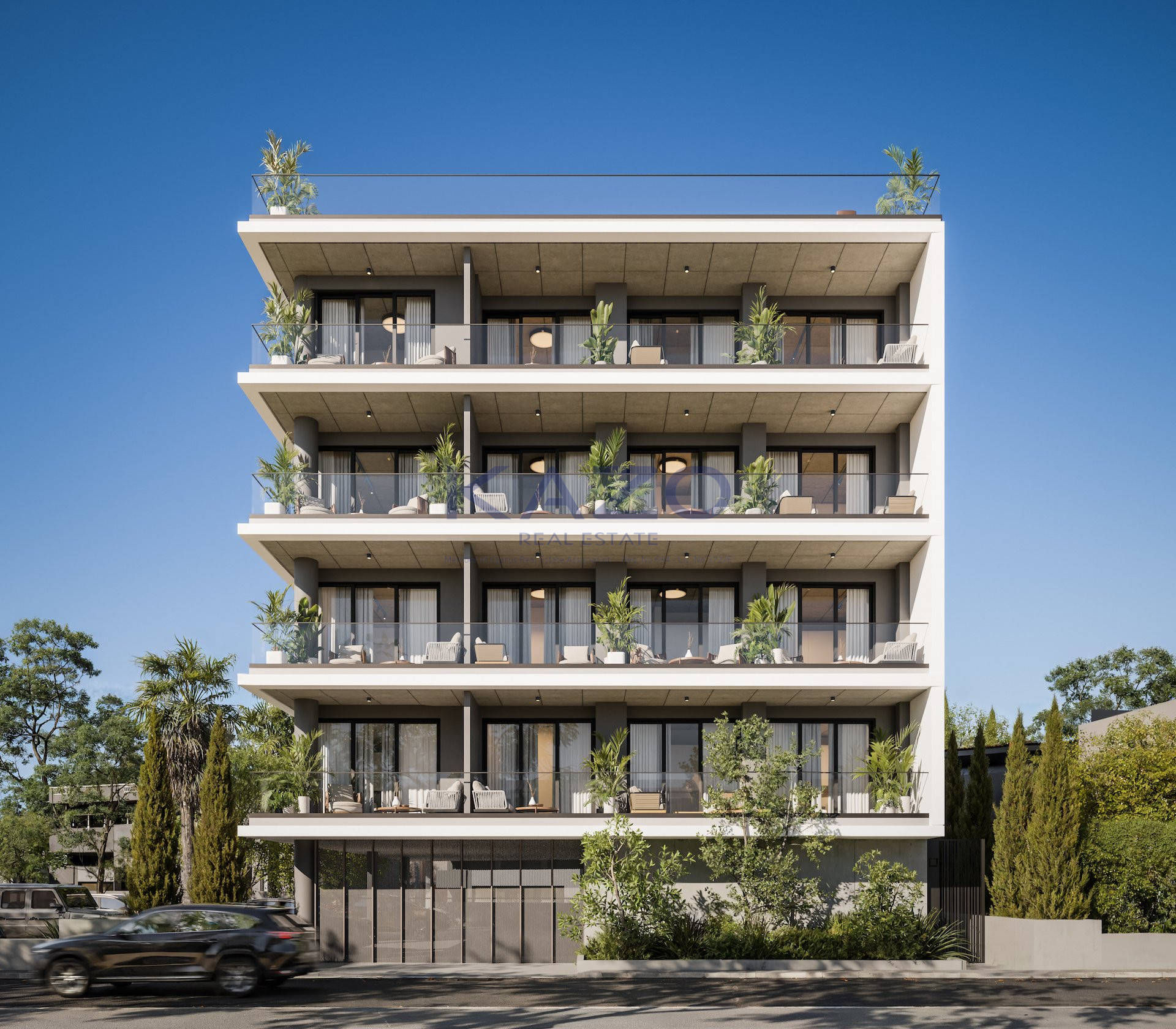 Modern 2-bedroom off-plan apartment with city views in Katholiki photo 10