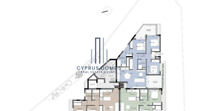 3-bedroom apartments for sale 109 m² in Historical Center, Limassol, Cyprus
