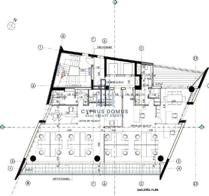 Office 42 m² for rent in Kapsalos, Limassol, Cyprus