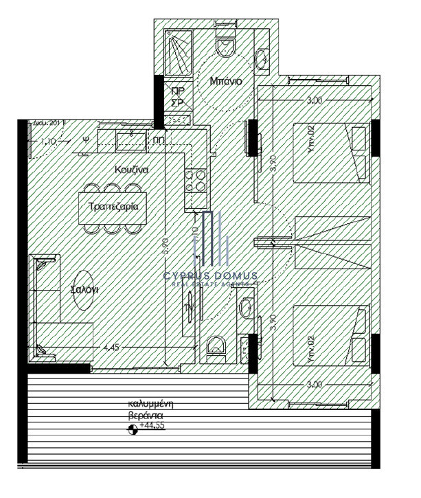 Apartments for sale 75 m² in Omonia, Limassol, Cyprus