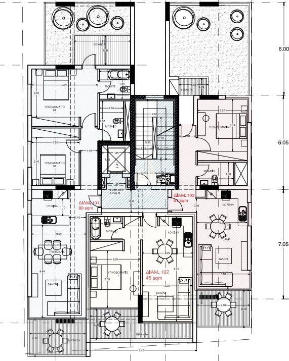 Διαμερίσματα προς πώληση 80 μ² στην τοποθεσία City - Zakaki, Limassol, Cyprus
