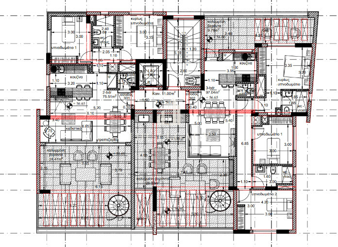 Apartments for sale 97 m² in Suburb - Polemidia (Kato), Limassol, Cyprus