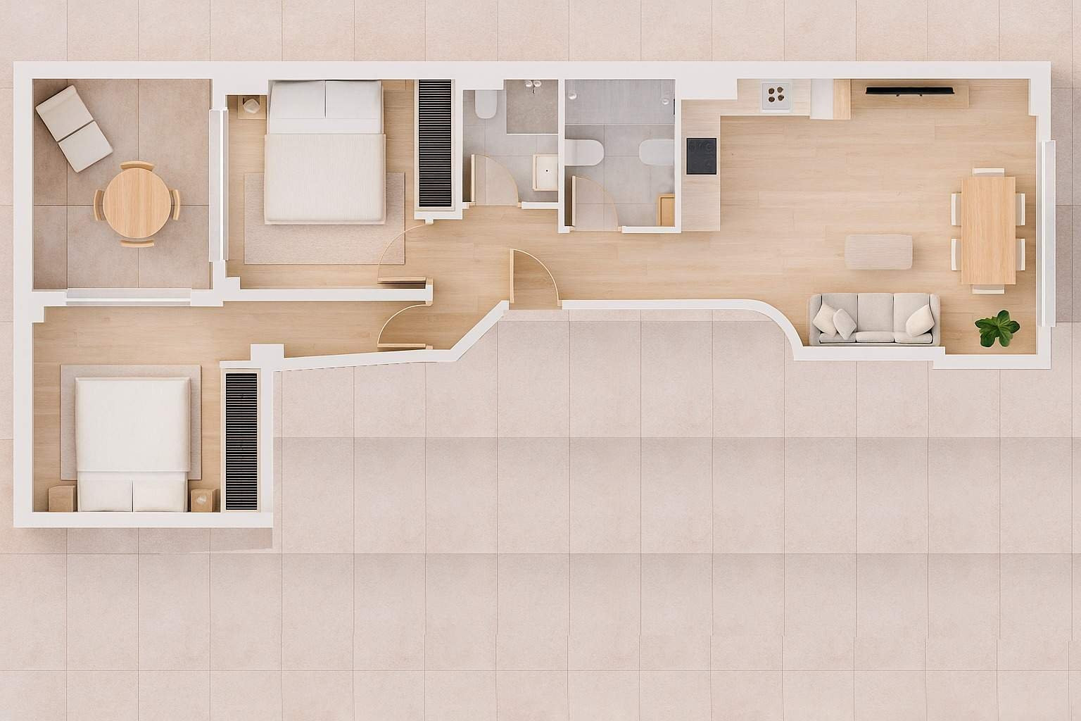 Apartment in Alicante - view 1