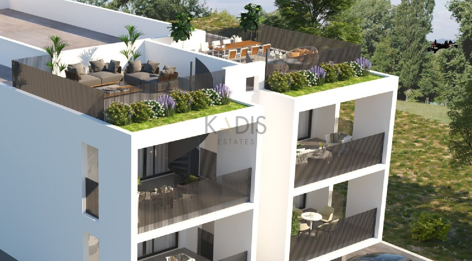 2 Bed Penthouse Apartment in Egkomi with Roof Garden - Kadis Estates