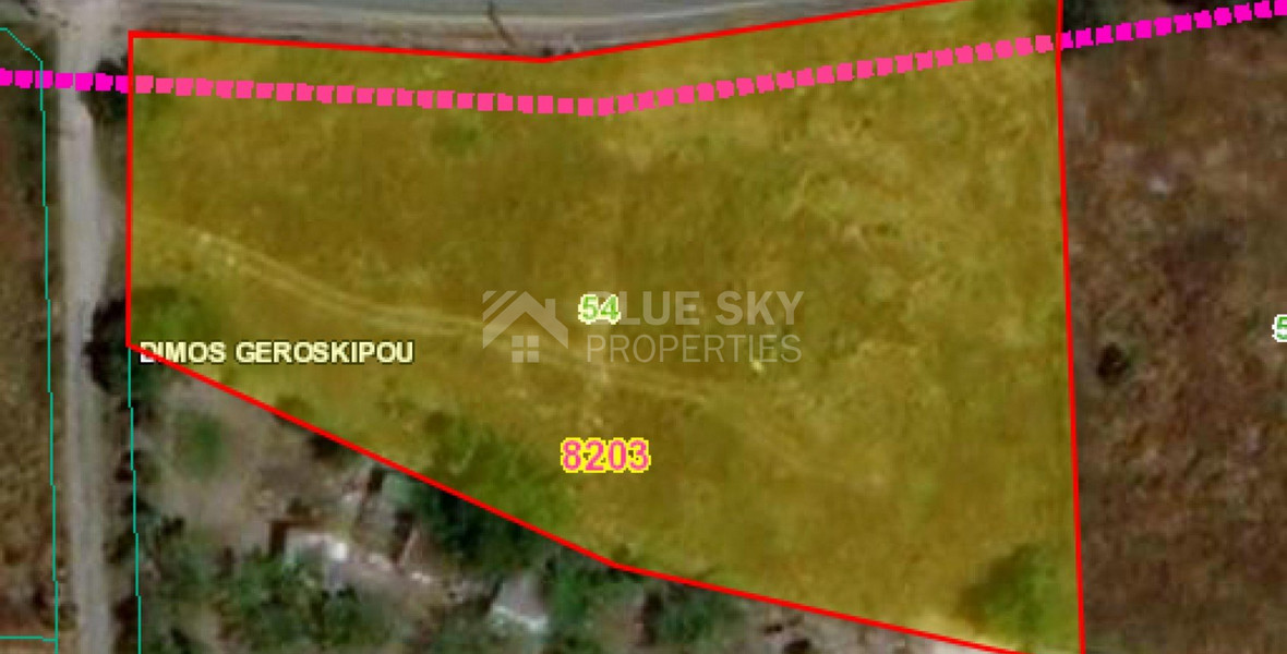 Land For Sale In Geroskipou Paphos Cyprus