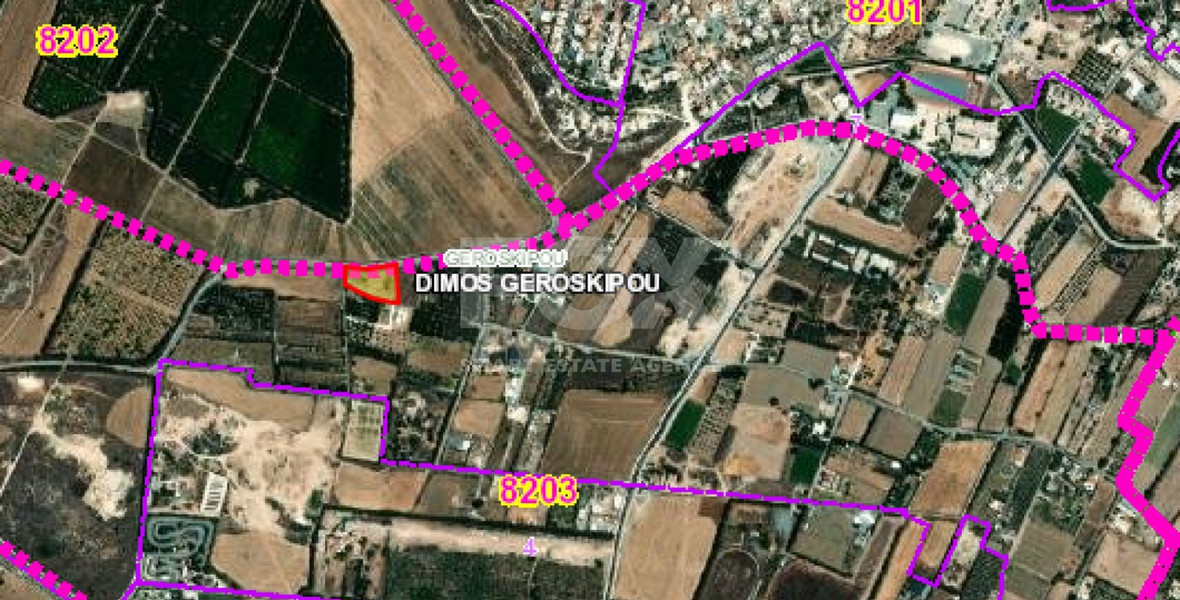 Land For Sale In Geroskipou Paphos Cyprus