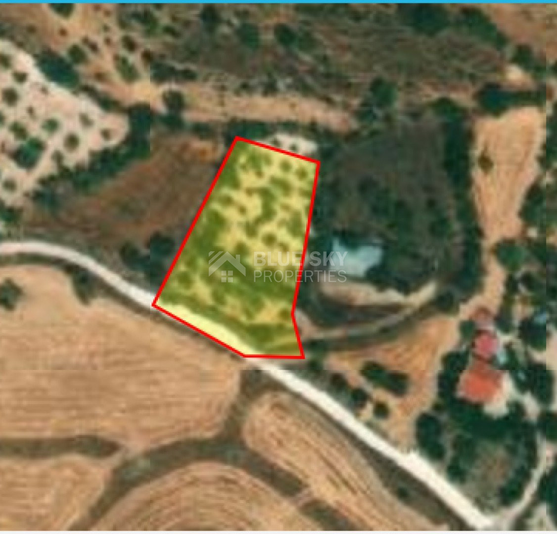 Land For Sale In Milia Pafou Paphos Cyprus