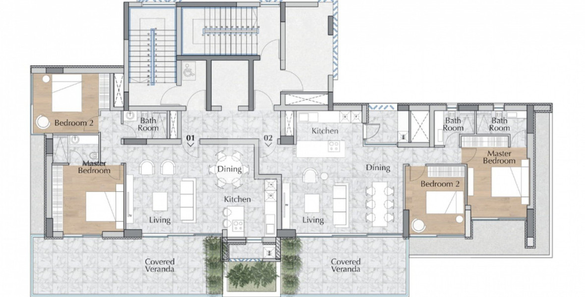 Two Bed Apartment For Sale In Amathounta Limassol