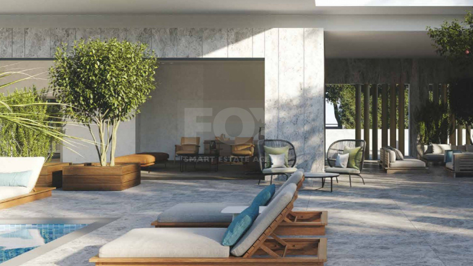 Luxury Sea-View Penthouse with Roof Garden and En-Suite Staff Room for Sale in Amathounta, Limassol