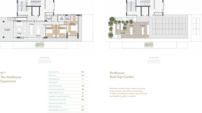 Luxury Sea-View Penthouse with Roof Garden and En-Suite Staff Room for Sale in Amathounta, Limassol