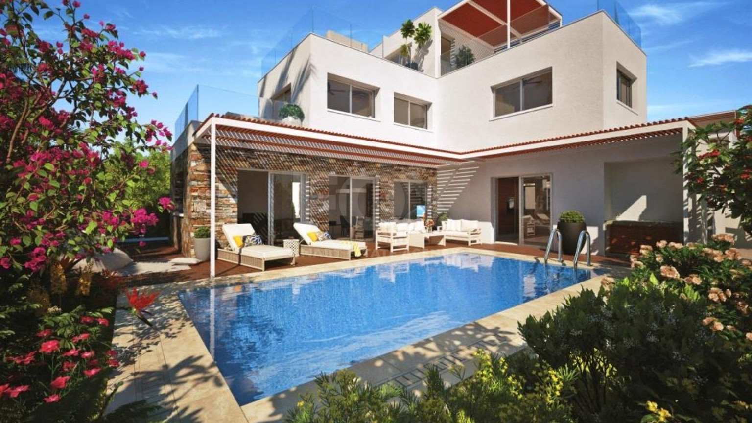 4 Bed House For Sale In Geroskipou Paphos Cyprus
