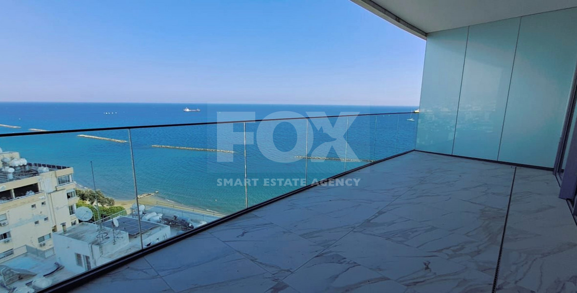 Luxury Sky-Rise Apartment in Trilogy, Limassol: Stunning Mediterranean Sea Views & Elite Amenities
