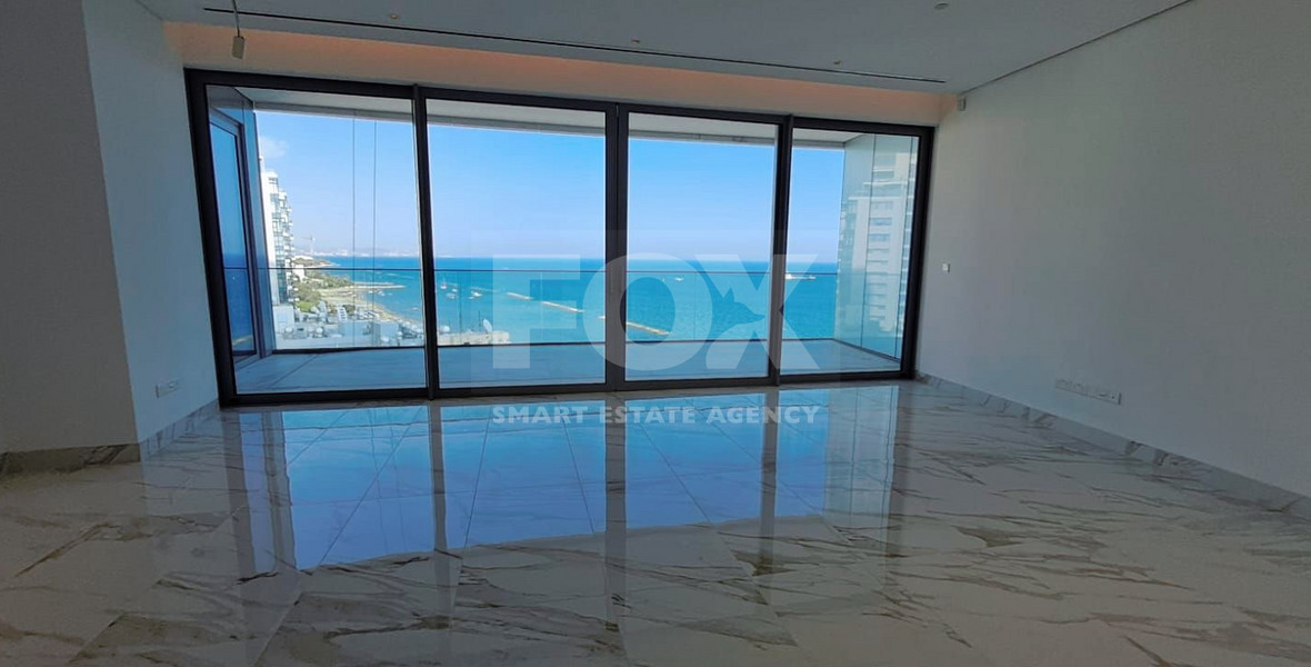Luxury Sky-Rise Apartment in Trilogy, Limassol: Stunning Mediterranean Sea Views & Elite Amenities