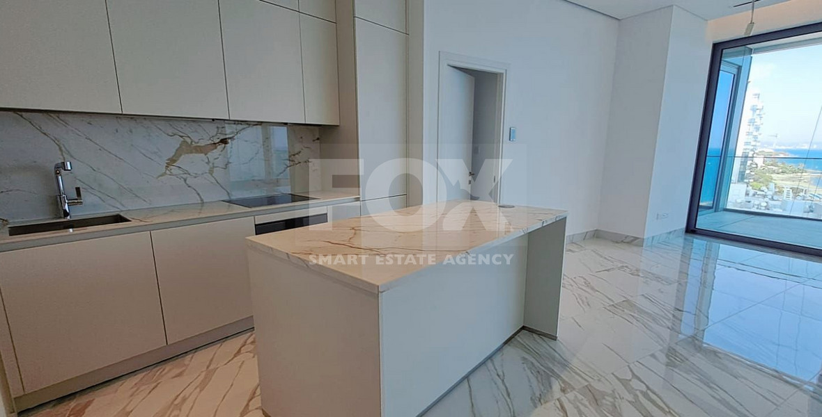 Luxury Sky-Rise Apartment in Trilogy, Limassol: Stunning Mediterranean Sea Views & Elite Amenities