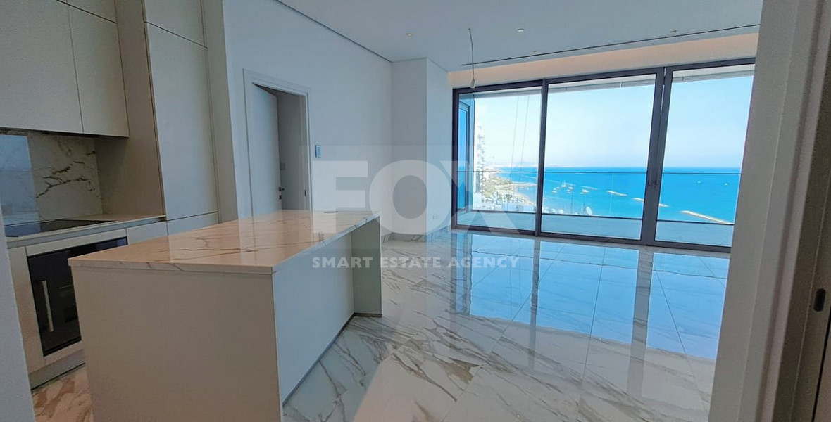 Luxury Sky-Rise Apartment in Trilogy, Limassol: Stunning Mediterranean Sea Views & Elite Amenities