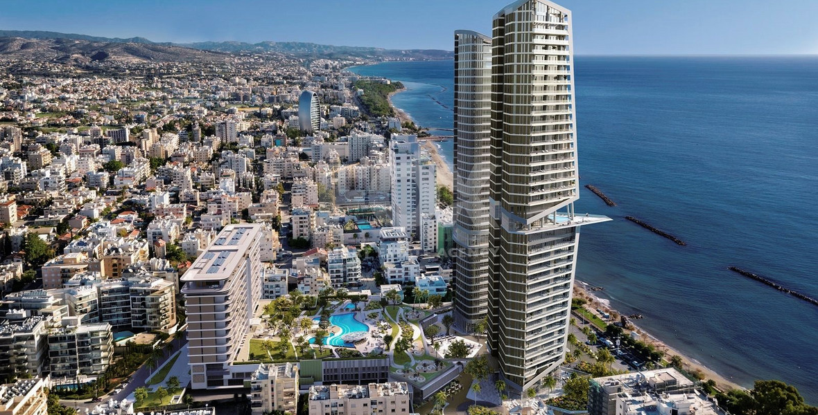 Luxury Sky-Rise Apartment in Trilogy, Limassol: Stunning Mediterranean Sea Views & Elite Amenities