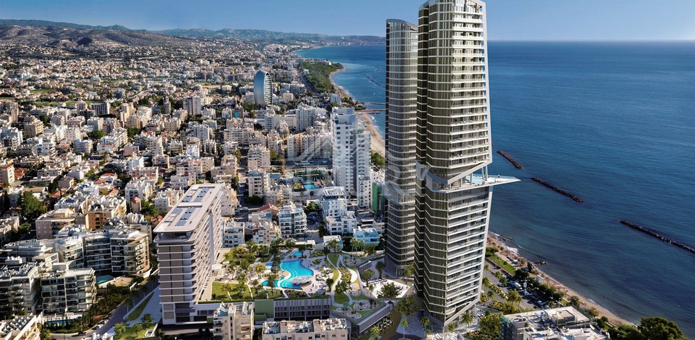 Luxury Sky-Rise Apartment in Trilogy, Limassol: Stunning Mediterranean Sea Views & Elite Amenities