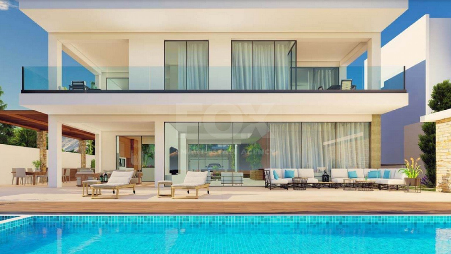 Spacious four bedroom detached house with Pool in Latchi