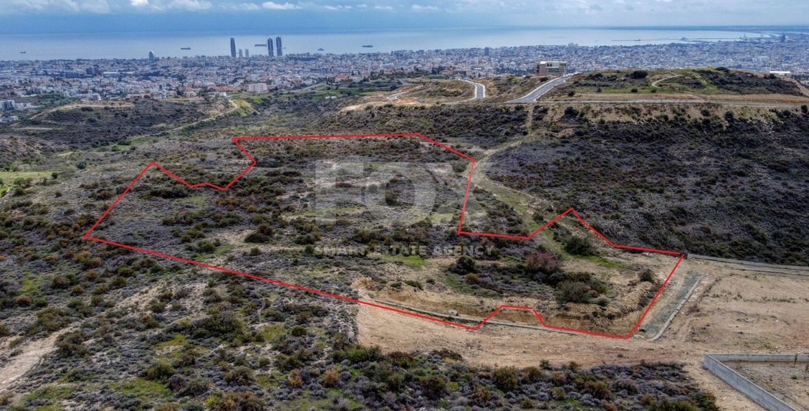 Residential Land with Unobstructed View For Sale In Agios Athanasios Limassol Cyprus