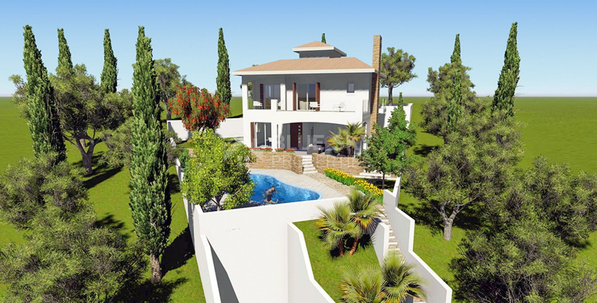4 Bed House For Sale In Kamares Paphos Cyprus