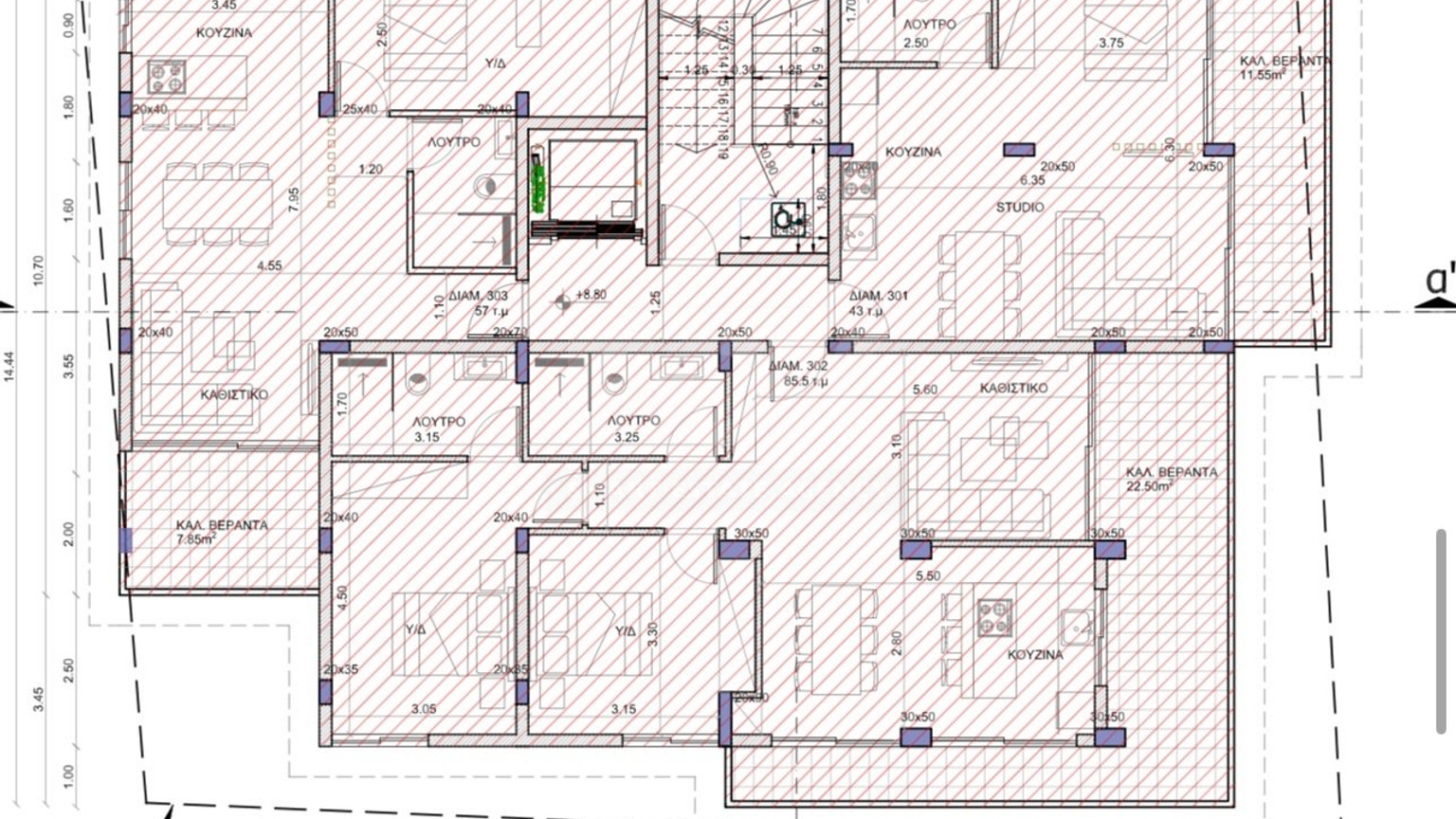 For sale: Nine Bedroom Building in Kato Paphos + Potential for three More – Investor’s Dream!
