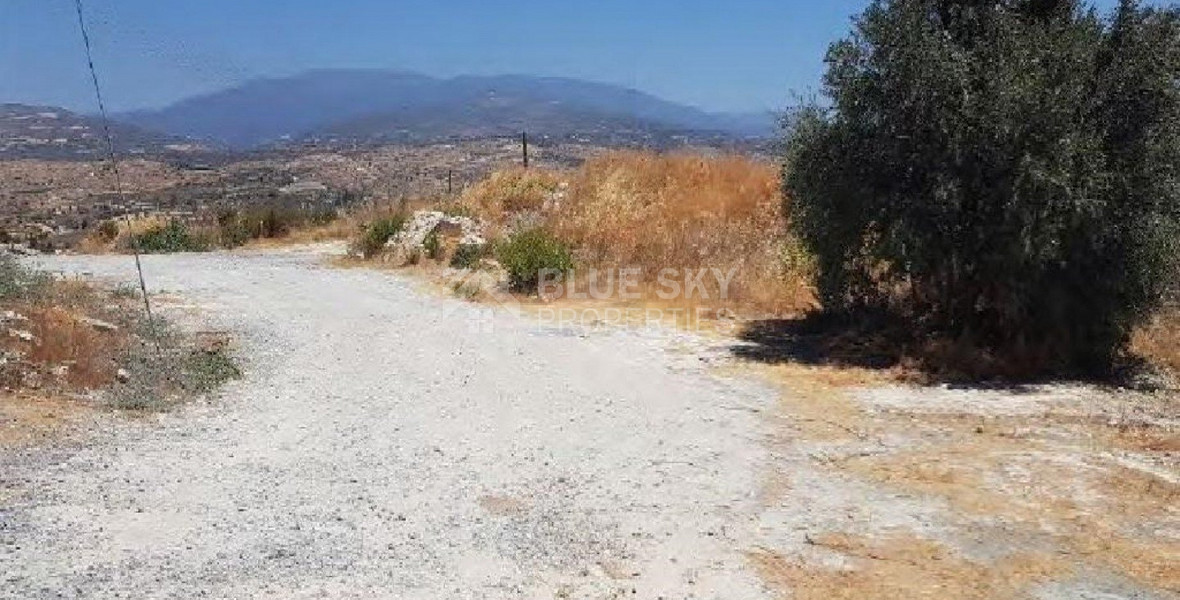 Land For Sale In Pachna Limassol Cyprus