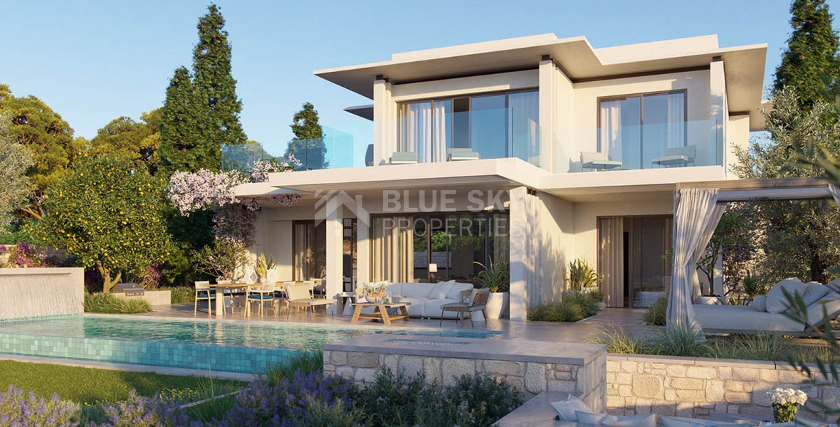 Spacious Four Bedroom Detached House with Pool For Sale in Tserkezoi