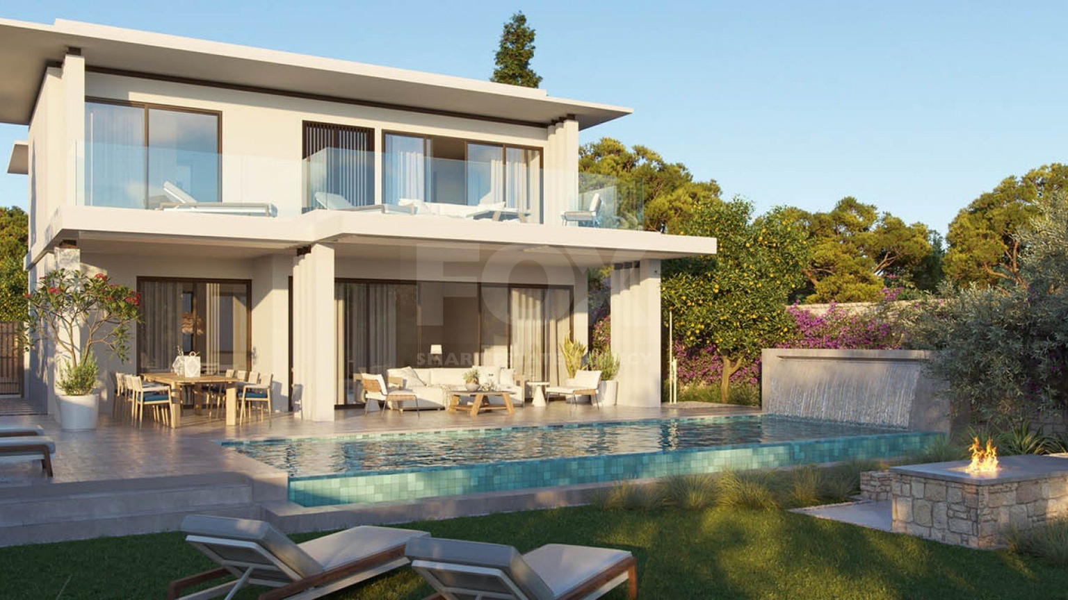 Spacious Four Bedroom Detached House with Pool For Sale in Tserkezoi