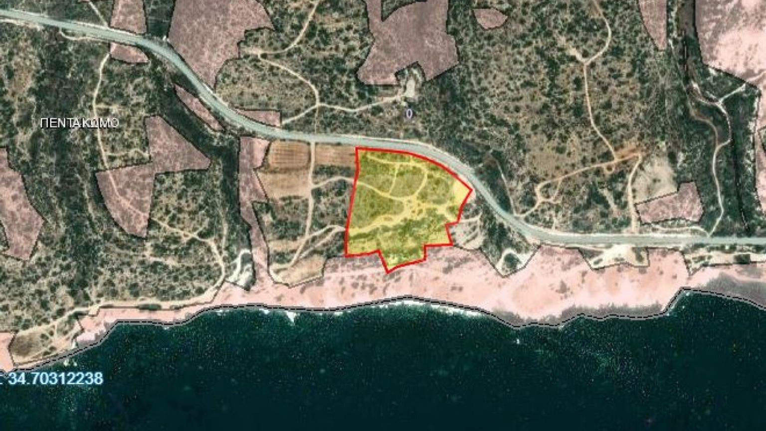 Land For Sale In Pentakomo Limassol Cyprus
