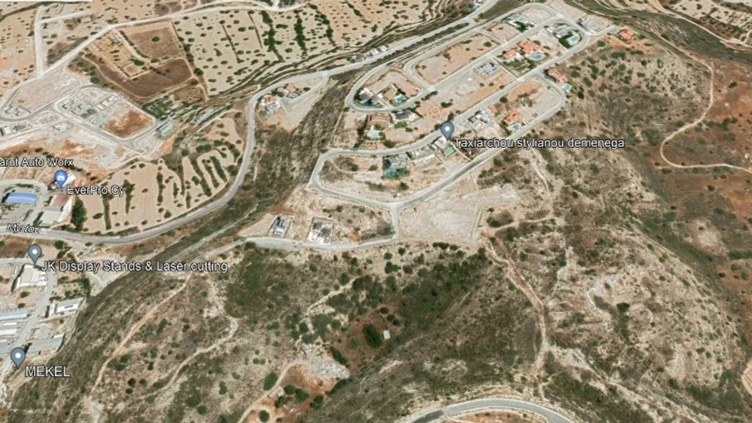 Plot For Sale In Mesa Gitonia Limassol Cyprus