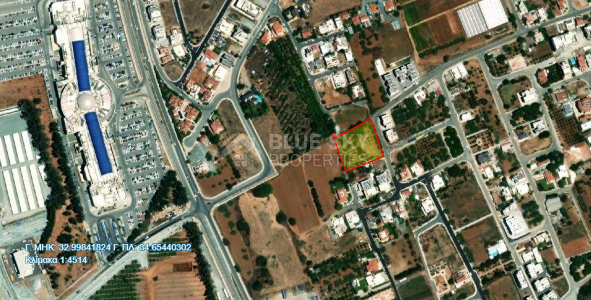 Plot For Sale In Zakaki Limassol Cyprus