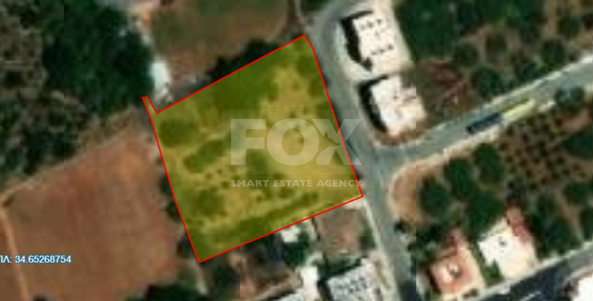 Plot For Sale In Zakaki Limassol Cyprus