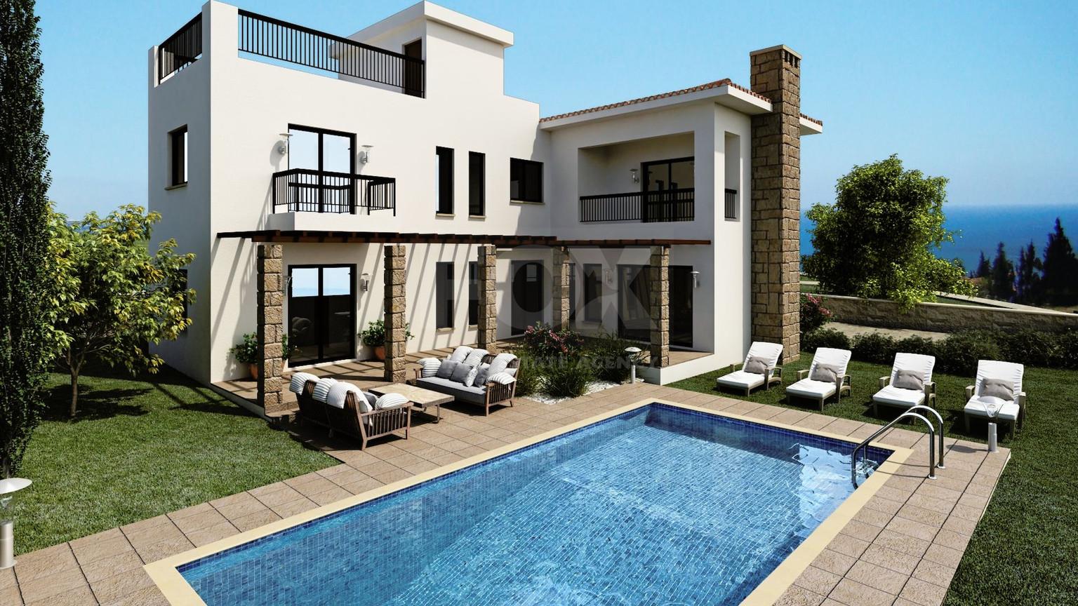 Four bedroom house in Secret Valley,Kouklia, Paphos