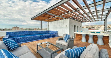 Amazing 5 Bed Penthouse with private swimming pool and private elevator access For Sale In Potamos Germasogeias