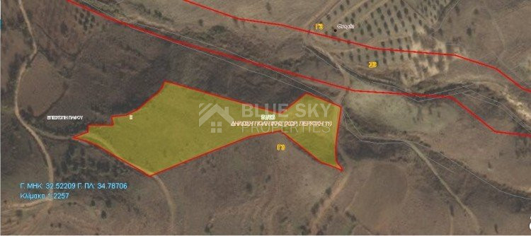 Land For Sale In Episcopi Paphos Cyprus