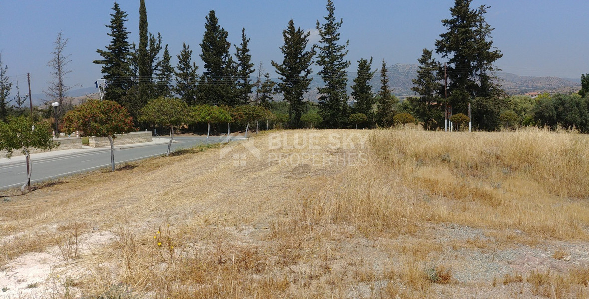 Land For Sale In Moni Limassol Cyprus