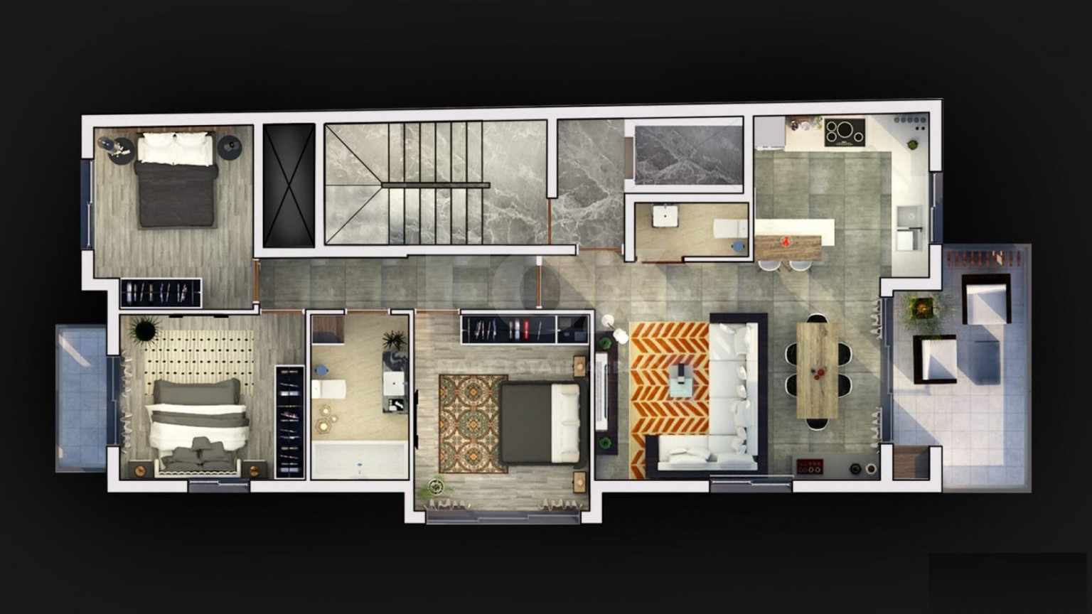 3 Bed Apartment For Sale In Zakaki Limassol Cyprus