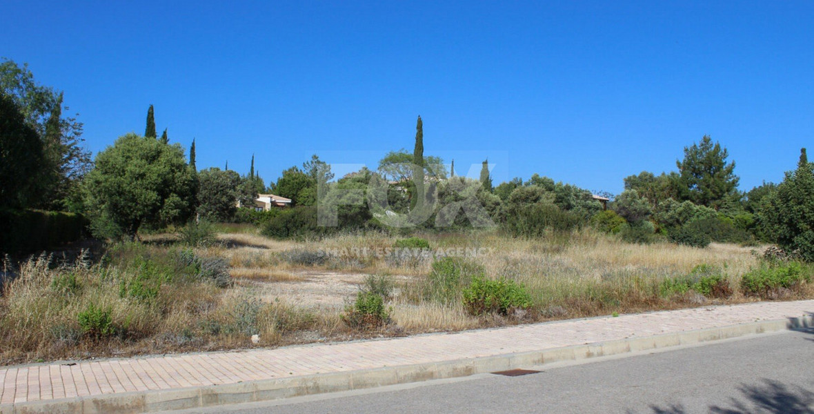 Plot For Sale In Aphrodite Hills Paphos Cyprus