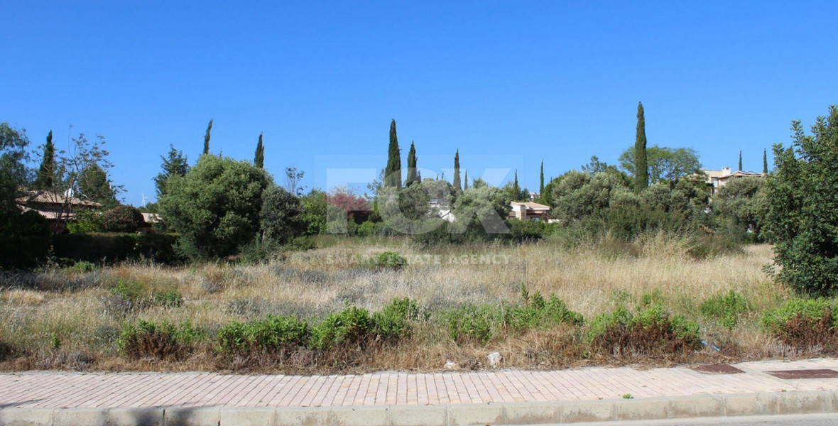 Plot For Sale In Aphrodite Hills Paphos Cyprus