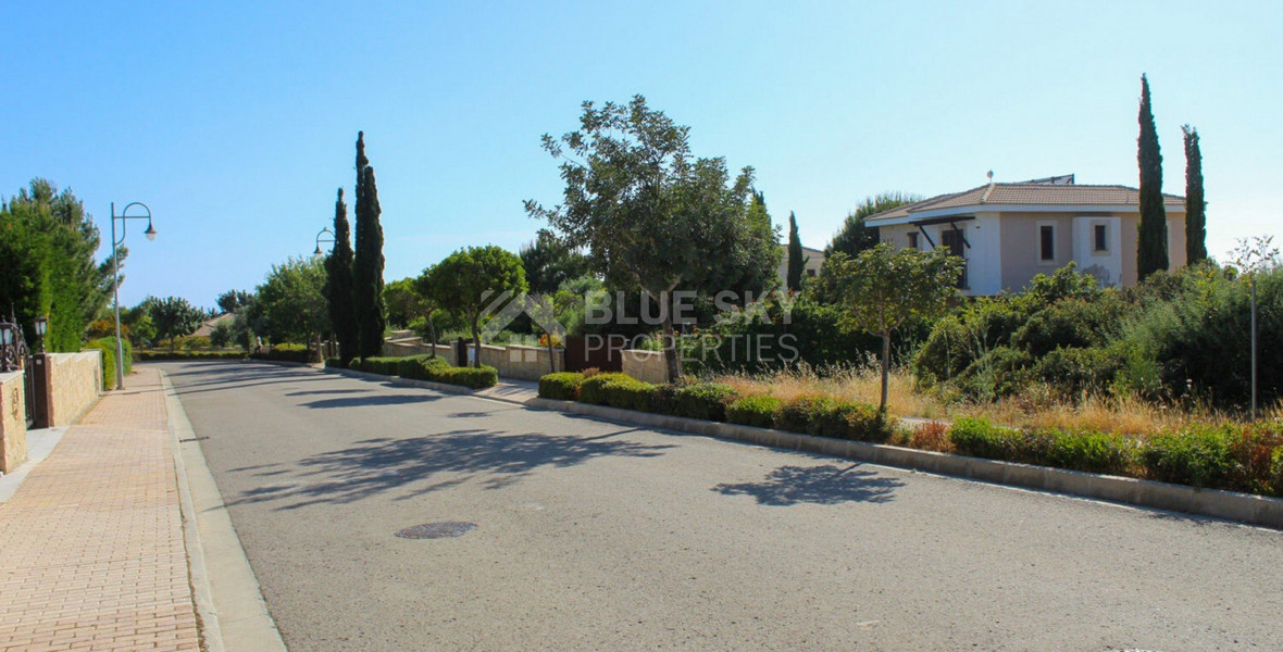 Plot For Sale In Aphrodite Hills Paphos Cyprus