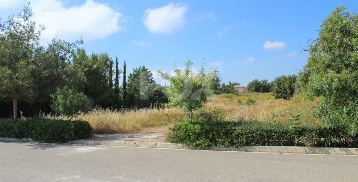 Plot For Sale In Aphrodite Hills Paphos Cyprus