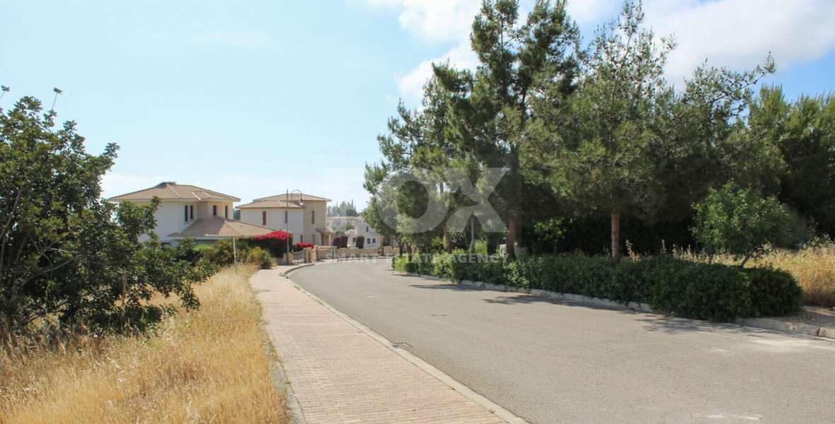 Plot For Sale In Aphrodite Hills Paphos Cyprus