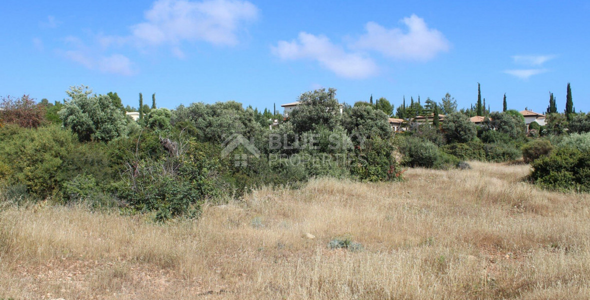 Plot For Sale In Aphrodite Hills Paphos Cyprus