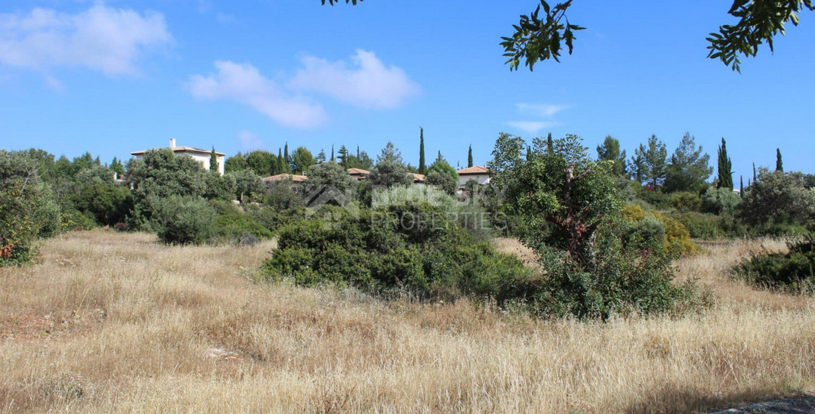 Plot For Sale In Aphrodite Hills Paphos Cyprus